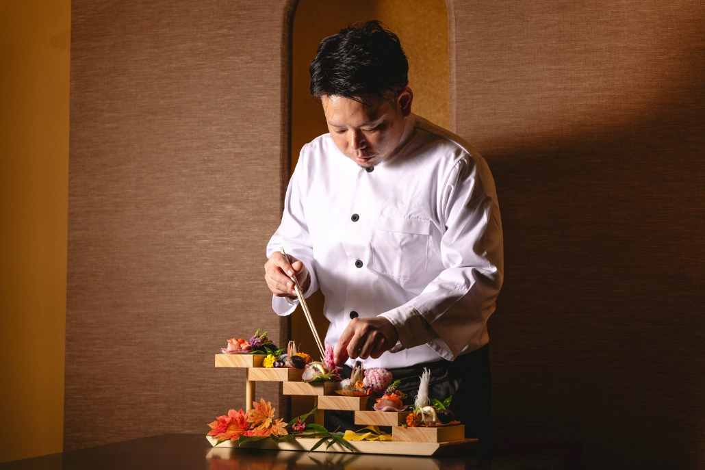 旬の食材を吟味し、和食にとらわれず多彩な調理方法で仕上げた一品