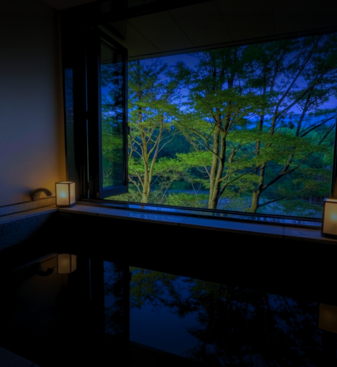 天然温泉 大浴場