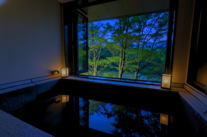 客室露天風呂